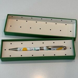 Kate Spade Oranges Ballpoint Pen - Never Used with Green Kate Spade Box